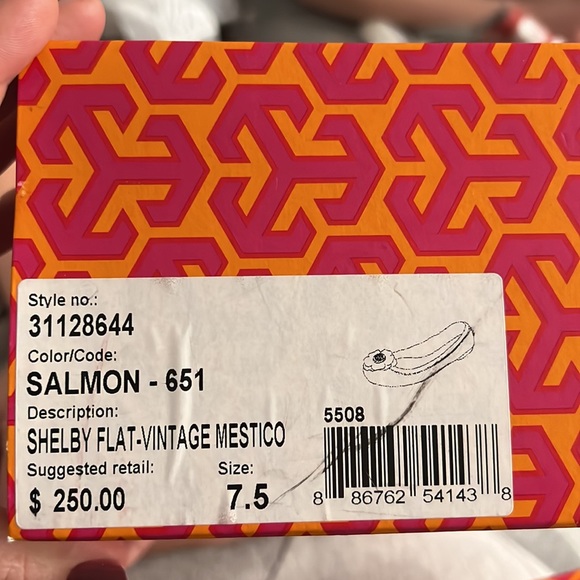 Tory Burch salmon size 7,5 - Picture 9 of 9